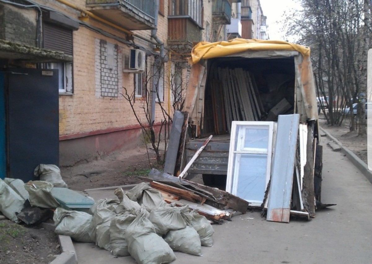 Вывоз строительного мусора